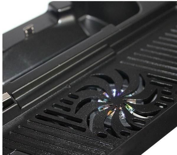 Adattatori & Cavi: PS4 Console Cooler Dual-Ladestation Stat – Nuovo e nell'imballaggio originale da Unterägeri venduto da RmOnline 2