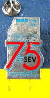 BAHN SCHWEIZ PIN SEV 75JAHRE 30.11.1919 SILBRIG