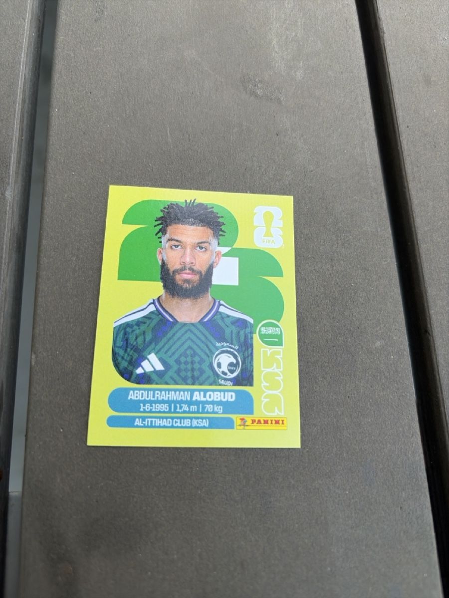Panini Carte collezionabili: Abdulrahman Alobud – Nuovo (secondo la descrizione) da Dornach venduto da metallbau.ch