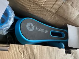 Scooter 5 in1 zum umbauen blau Laufrad oder roller