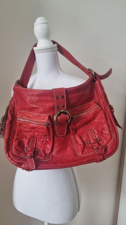 Dolce&Gabbana vintage rossa in vera pelle!