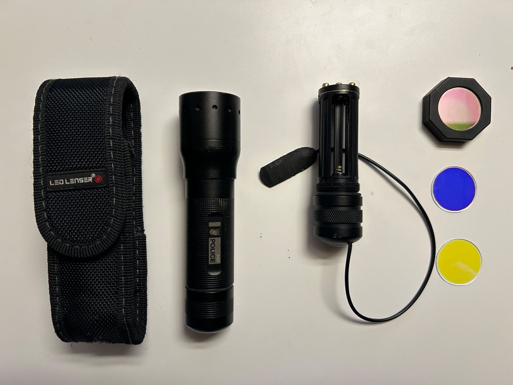 LED Lenser P7 Taschenlampe, Remote, 3 Farblinsen (Gebraucht) in Belp ...