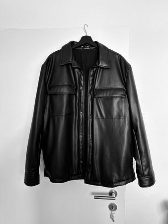 Kunstlederjacke Zara Gr. XL