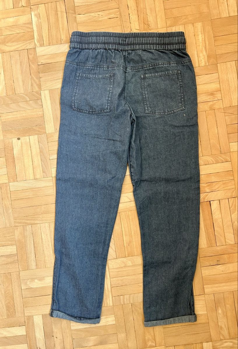 Pantaloni: Leichte blaue Hosen Naturaline – Usato da Luzern venduto da phoensy 1