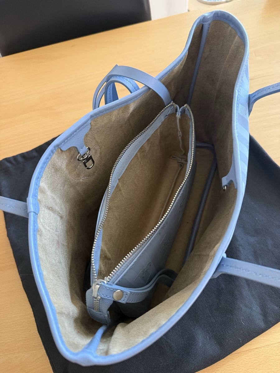 Maison Mollerus Borse da donna: Mollerus Genf Shopper Hellblau – Usato da Remetschwil venduto da Ka95 3