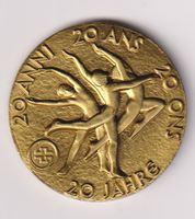 Medaille 700 Jahre Schweizer Sport