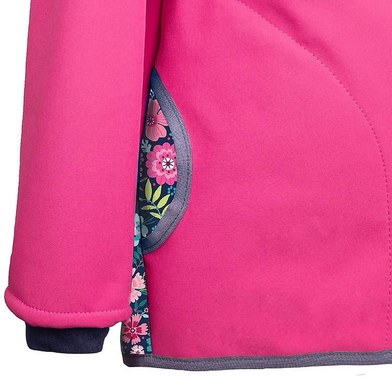 Giacche & Cappotti: Kinder Softshelljacke mit Fleece, Blumen 104/110 NEU – Nuovo e nell'imballaggio originale da St-Prex venduto da buc_y6n7 1
