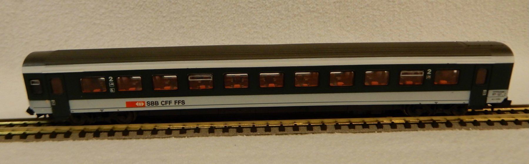 Roco Modelleisenbahnen: 5 Roco SBB Wagen Spur N – Gebraucht aus Rupperswil von Ropi03 1