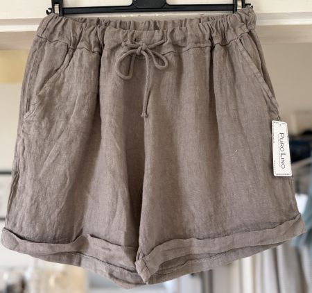 SHORTS EN LIN! M SOLDES DE FIN DE SAISON