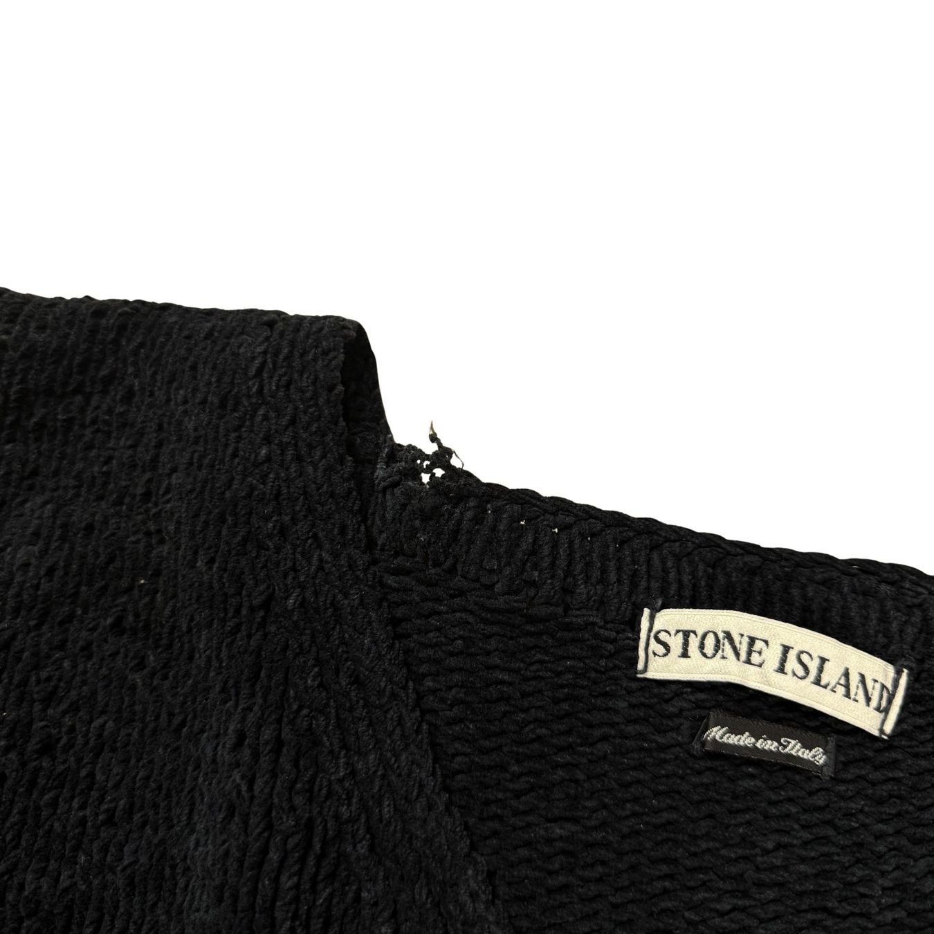 Stone Island Maglioni & Felpe: Vintage Stone Island 1995 Strickpullover Rare  - S – Usato da Herisau venduto da 1asupply 2