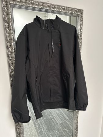 Sela Black Shell Jacket, size L - Waterproof & Windproof