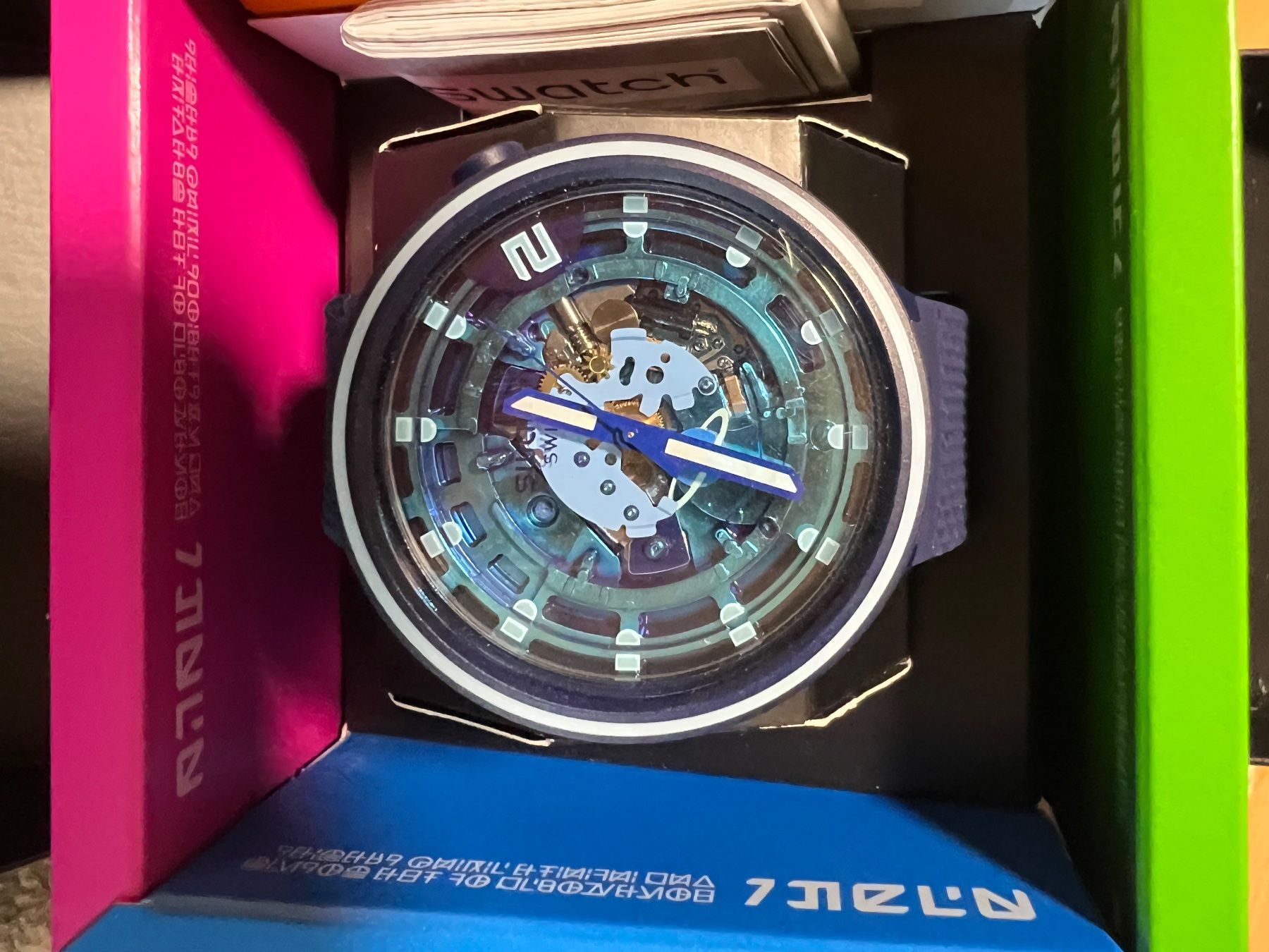 Swatch Orologi: Collection BIG BOLD SWATCH PLANETS – Nuovo e nell'imballaggio originale da Savigny venduto da cha_xrs7