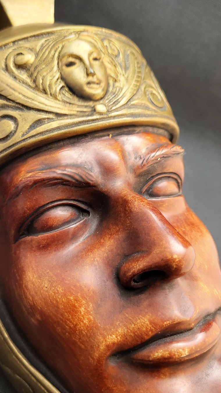 Statuette: Achatit-Wandmaske nach BEN HUR – Usato da Basel venduto da spinne02 6