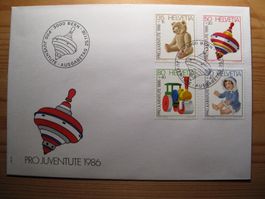 Pro Juventute 1986 FDC