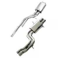 Edelstahl Abgasanlage ab Kat 2,5" Audi S4/RS4 B5