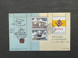 1993 Aland  Block Erstag  (A388)