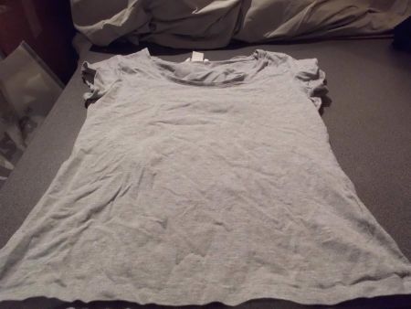 T-Shirt Grösse M, H&M Basic, grau