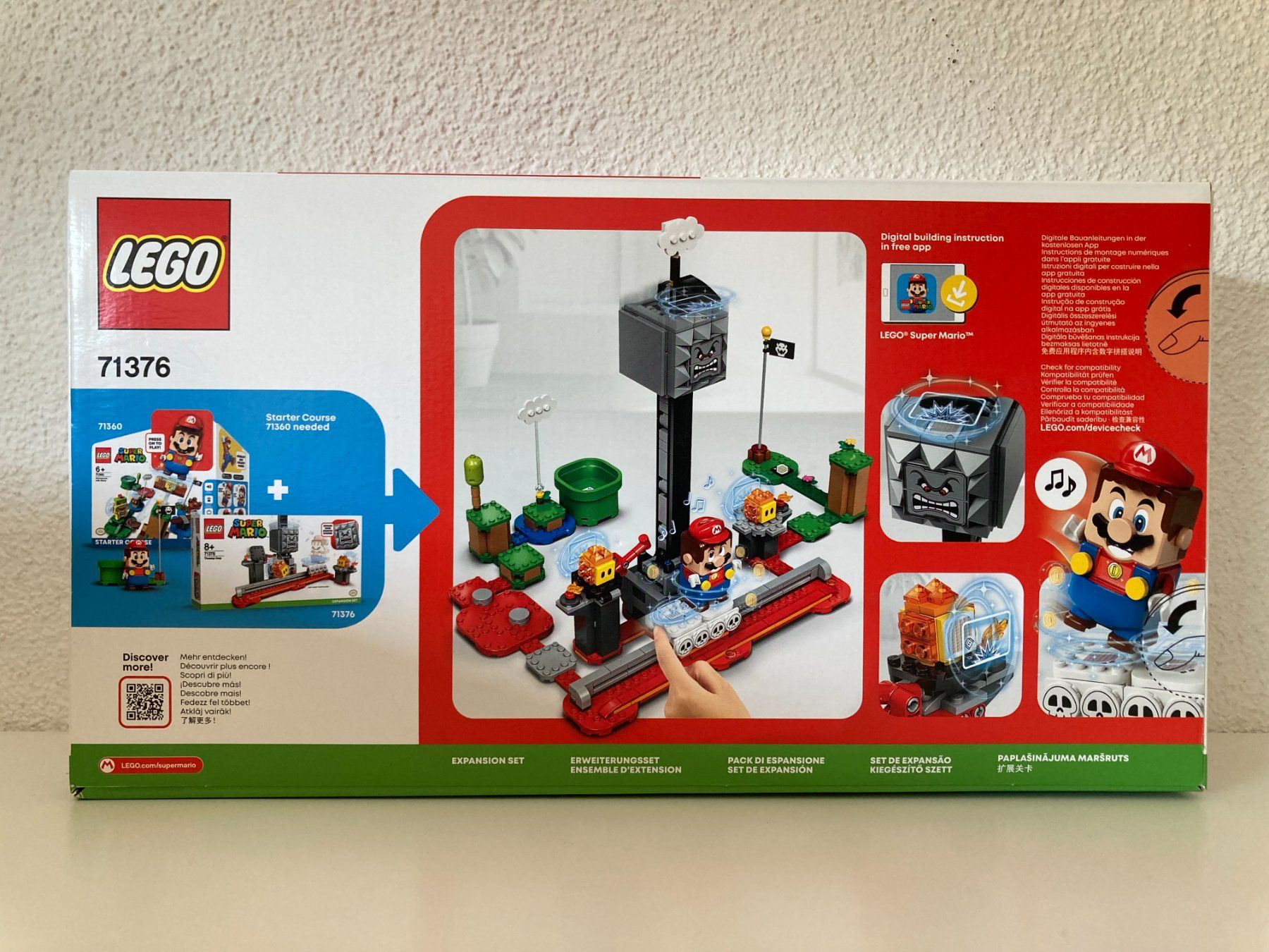 Lego Giocattoli: Lego Super Mario 71376 Thwomp Drop – Nuovo e nell'imballaggio originale da Beringen venduto da pkr_z622 1