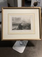 Gravure ancienne Lisbonne et porto bon état