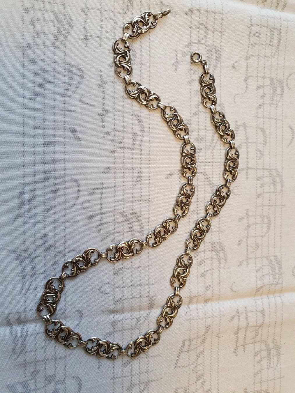 Catenine: Edles Jugendstil 800er Silber Designer – Usato da Wohlen AG venduto da palmsprings 1