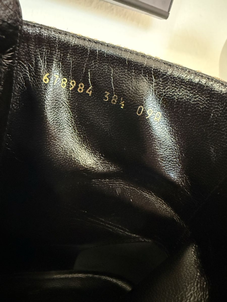Gucci Scarpe da donna: Gucci Marmont Lederstiefel 38.5 – Usato da Küsnacht ZH venduto da Rivle 7