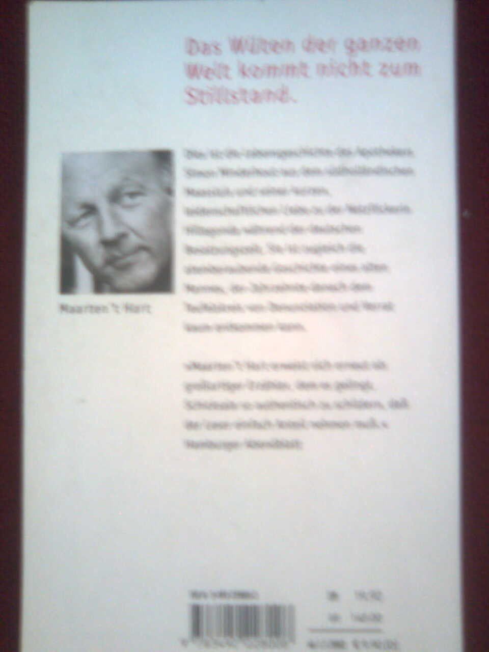Libri: Maarten 'T Hart   Die Netzflickerin – Usato da Basel venduto da Alacant 2