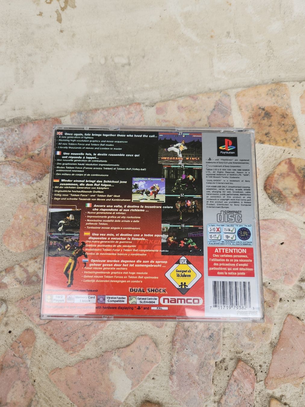 Sony Giochi: Tekken 3 PS1 PAL – Usato da Tafers venduto da whereyogamesat 1