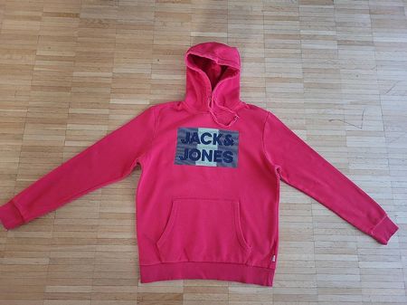 Jack & Jones Kapuzenpulli rot Gr. M/L (170/176)