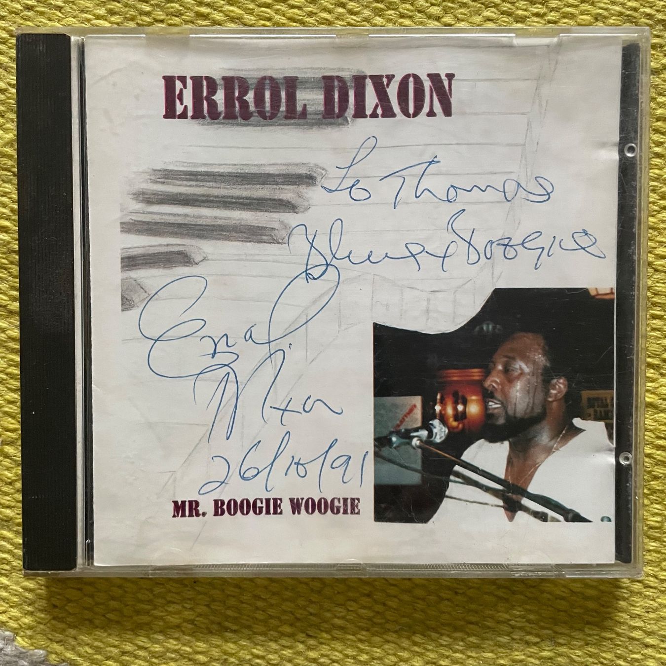 CDs: ERROL DIXON-MIT UNTERSCHRIFT MR. BOOGIE WOOGIE – Gebraucht aus Rorschacherberg von CD-Roli