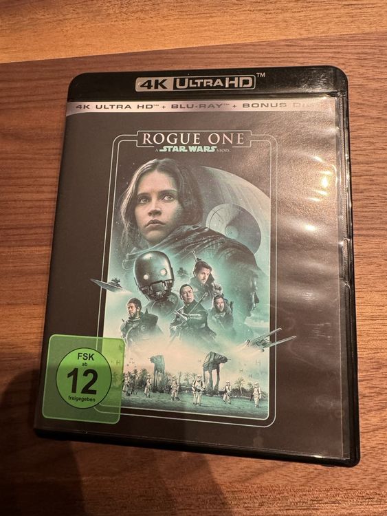 UHD 4K Bluray ‚Rogue One - A Star Wars Story‘ inkl Bluray | Kaufen auf ...