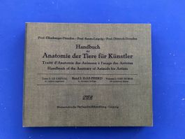 Handbuch der Anatomie der Tiere für Künstler: Das Pferd
