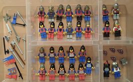 Lego Vintage Ritter Figuren und Zubehör Konvolut