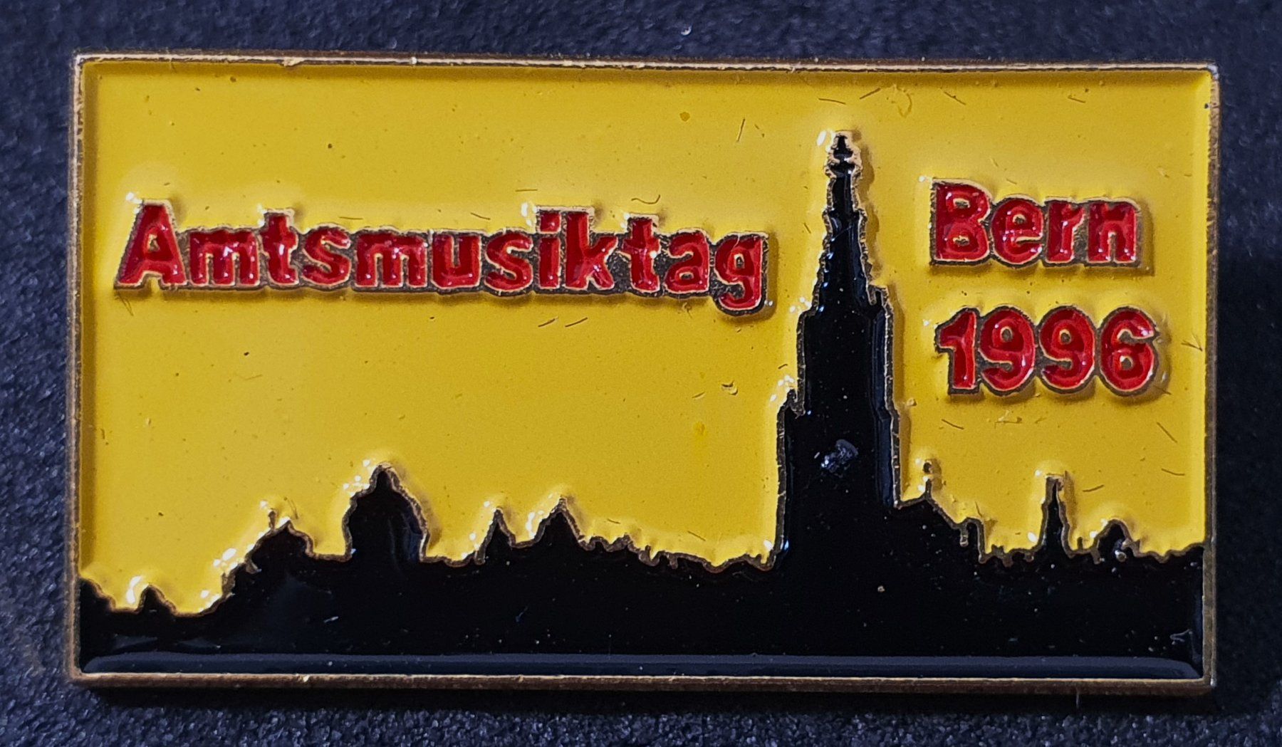 Placchette & Badge: CC866 - Pin Amtsmusiktag Bern 1996 – Usato da Reinach BL venduto da Boston-Verkauf