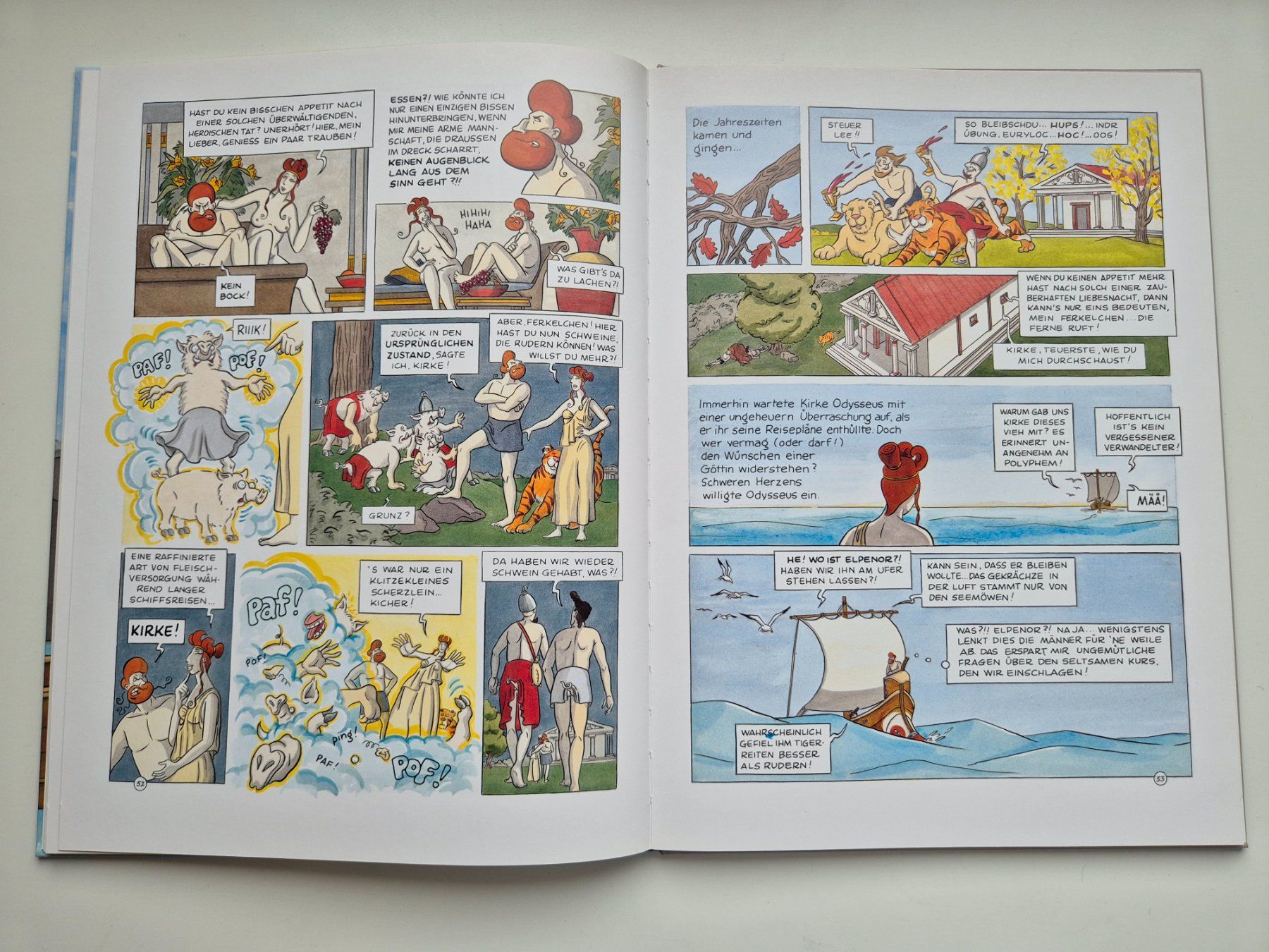 Comics: Die Abenteuer des ODYSSEUS      Comic Buch – Neu (gemäss Beschreibung) aus Niederweningen von Obson 6