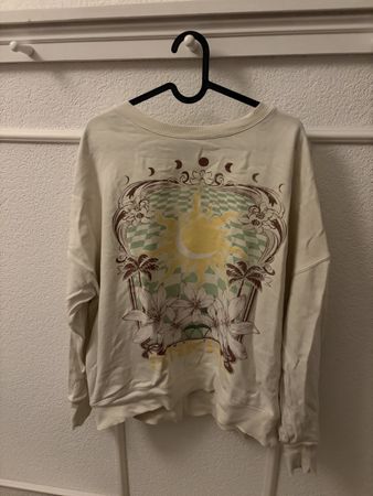 O'Neill Pullover mit Print in Creme Grösse S