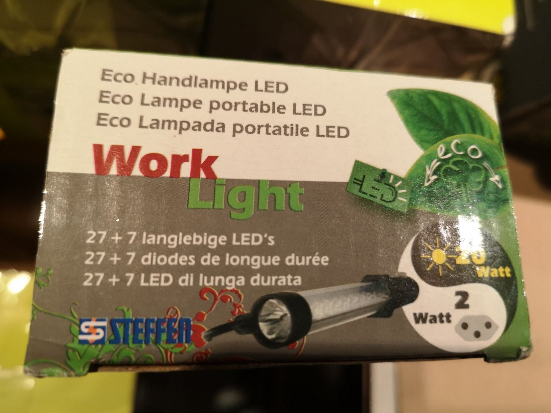 Lampade: Fluoreszenz Handlampe WORK LIGHT 20W E27 – Nuovo e nell'imballaggio originale da Kloten venduto da Euroasia 5