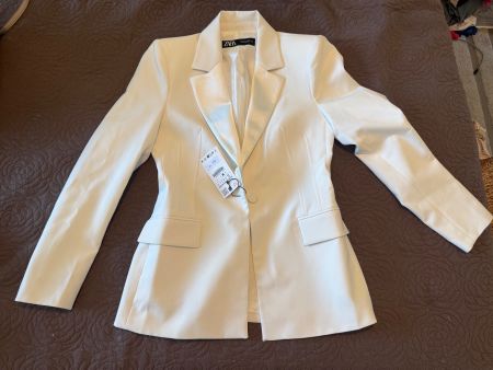 Damen Blazer Zara weiss Grösse S mit Etikett