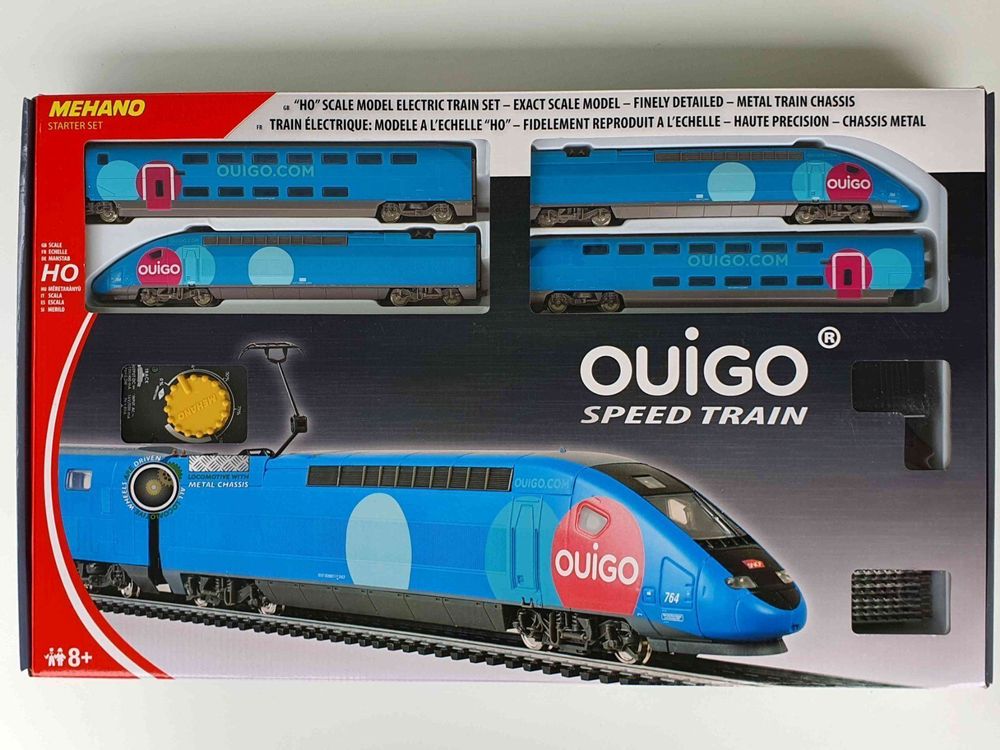 Coffret TGV Ouigo Mehano : Achat occasion | Maquettes et modélisme Mehano 8 ans - 12 ans Très bon état
