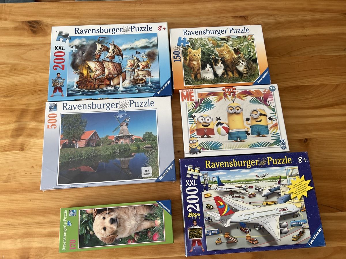Puzzle: 6 Puzzle 150-500 Teile – Usato da Hedingen venduto da johsaan