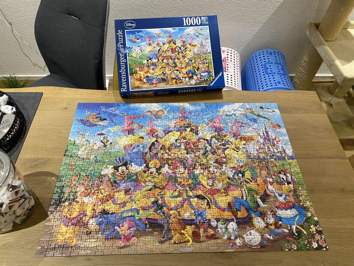 Ravensburger Puzzle: Disney Puzzle 1000 Teile – Usato da Laupersdorf venduto da eliza23