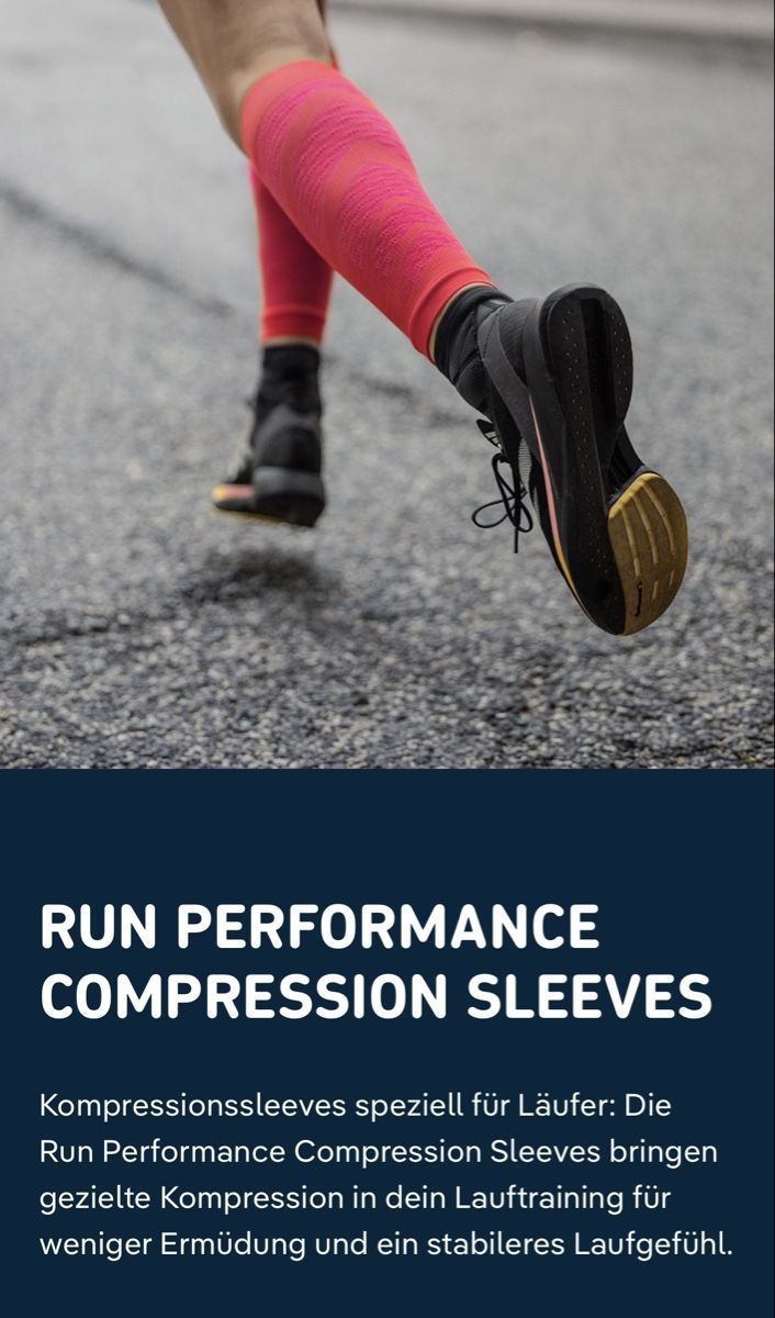 Socken: Bauerfeind RUN PERFORMANCE COMPRESSION SLEEVES – Neu und originalverpackt aus Zürich von agichristine 5