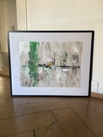 Original Abstract Painting in Frame