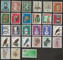 27 Marken BRD postfrisch