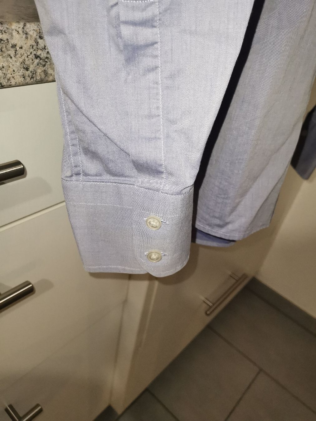 Hugo Boss Camicie: Hugo Boss Hemd, Gr. 41, hellblau, Top Zustand. – Nuovo (secondo la descrizione) da basel venduto da lupettone 4