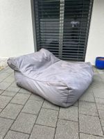 Großer Sitzsack und Liegesack in Braun im guten Zustand