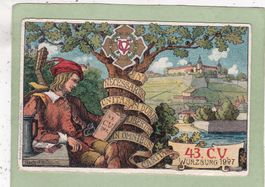 Deutschland Würzburg 43. C.V. (1907)