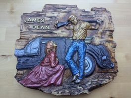 Vincenzi M. Vintage Resin signierte James Dean, Hollywood