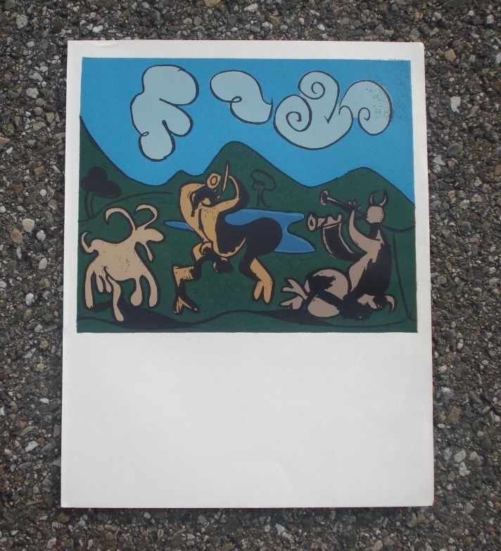 Grafica & Litografie: Pablo Picasso, Siebdruck – Usato da Rain venduto da Pic-Ass 1
