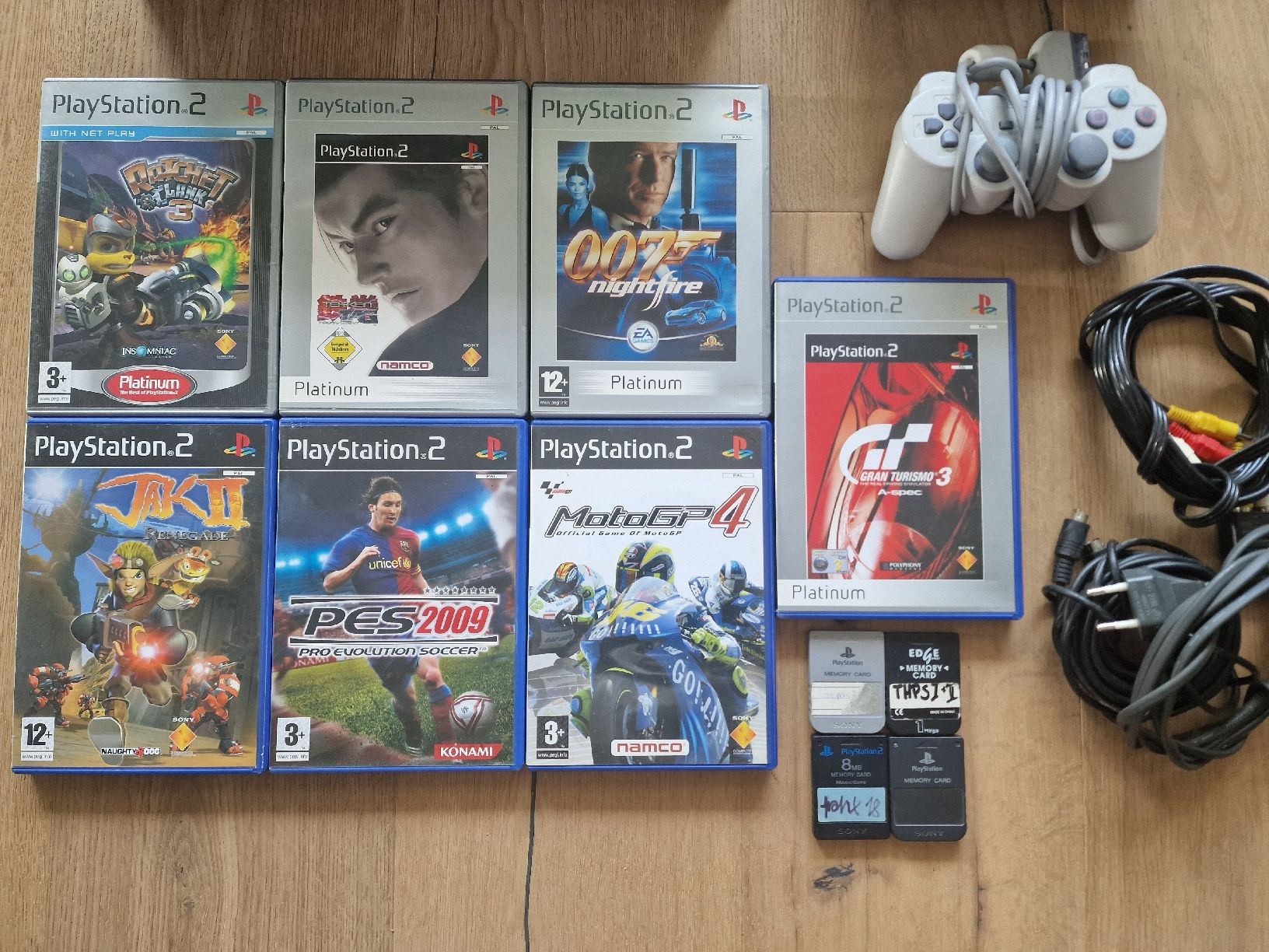 Sony Console: PlayStation 2 Fat OVP Konsole mit 7 Spielen, Controller etc. – Usato da Fahrwangen venduto da luk_bhw7 1