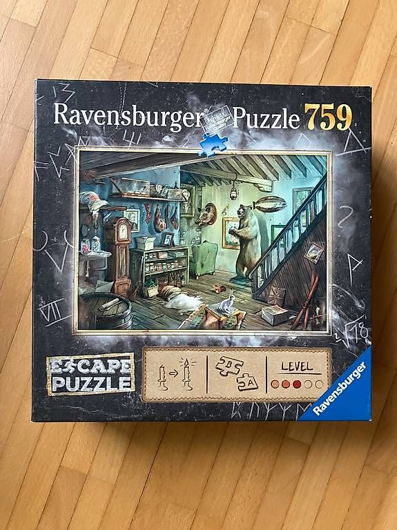 Ravensburger Puzzle: Ravensburger Escape Puzzle - Gruselkeller – Usato da Zürich venduto da hernen
